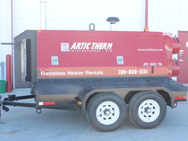 ATI-900-TA Flameless Heater - Detail View 3