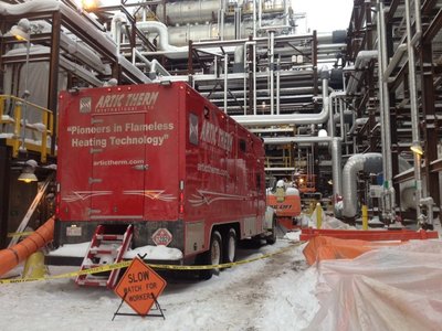 What can happen if a pipeline is not preheated